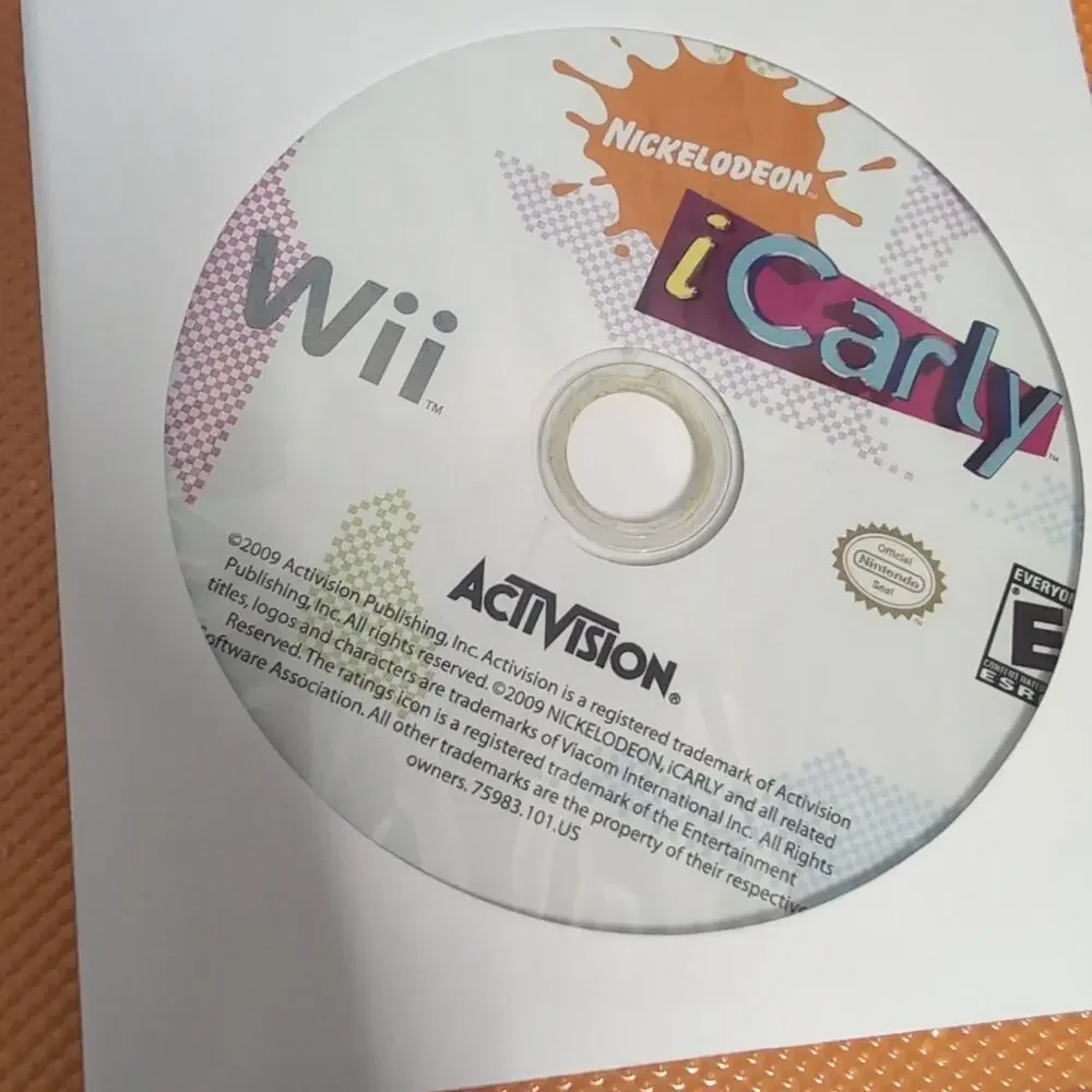 Nintendo Wii Games Lot Disney Hannah Montana Robinsons Nickelodeon ICarly Tested